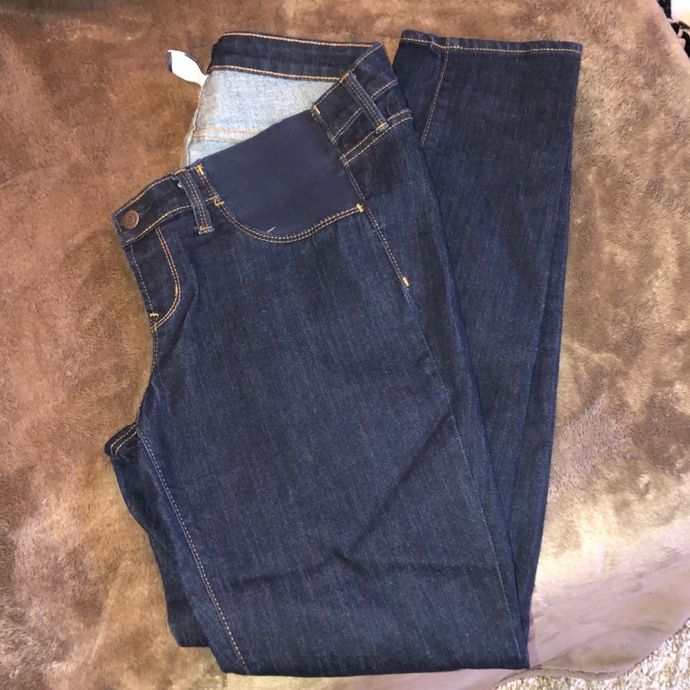 Old navy side panel maternity jeans